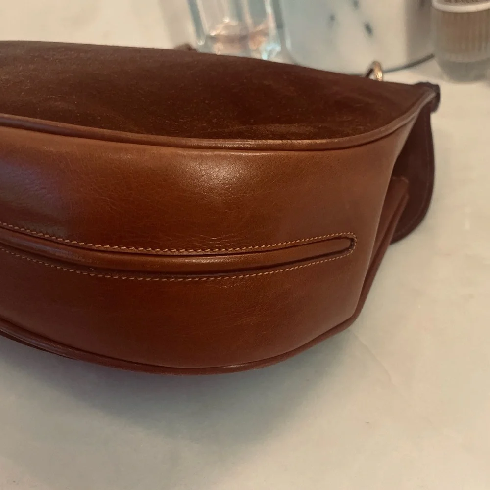 ❌SOLD❌ Authentic Gucci Bolso de hombro Brown Suede and Bamboo Vintage Bag - Picture 5 of 14